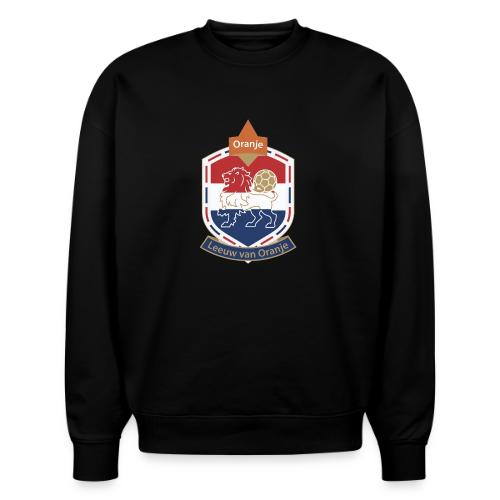 Netherlands Lion Crest T-Shirt, Dutch Badge Gift - Stanley/Stella Radder Unisex Oversized Organic Sweatshirt