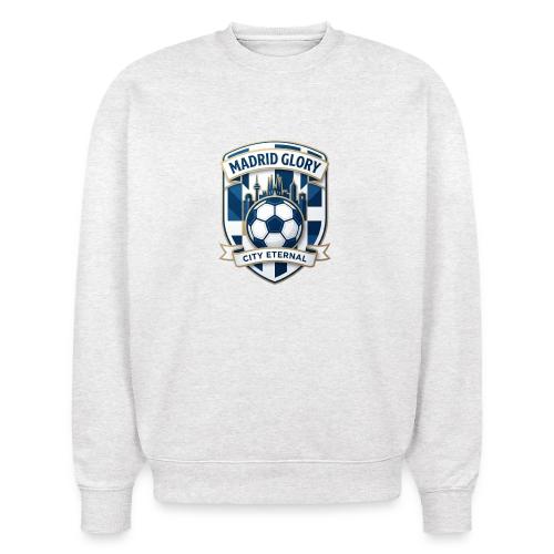 Madrid Skyline Glory T Shirt, Madrid Fan Gift - Stanley/Stella Radder Unisex Oversized Organic Sweatshirt