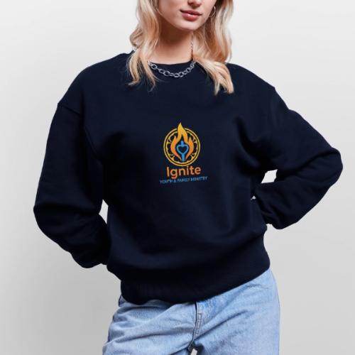 Ignite Youth and Family Logo - Stanley/Stella Radder Unisex Oversized Organic Sweatshirt