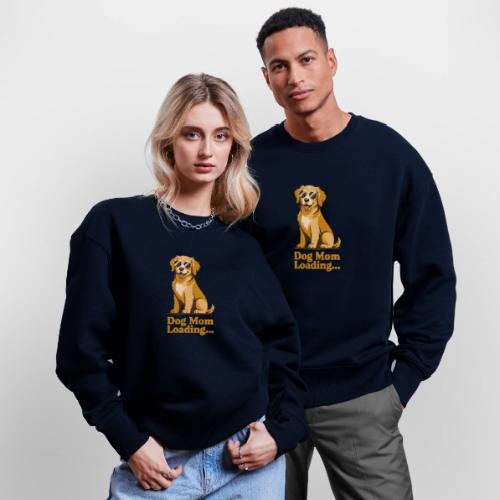 Dog Mom Loading Golden Retriever Sunglasses - Stanley/Stella Radder Unisex Oversized Organic Sweatshirt