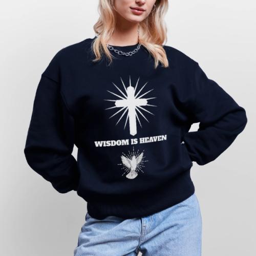 Wisdom is Heaven - Stanley/Stella Radder Unisex Oversized Organic Sweatshirt