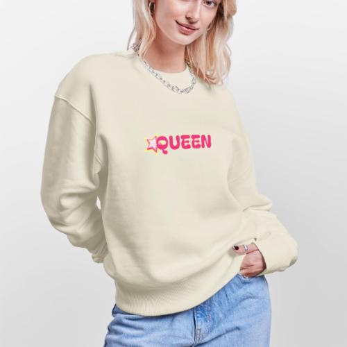 queen high resolution logo transparent 1 - Stanley/Stella Radder Unisex Oversized Organic Sweatshirt
