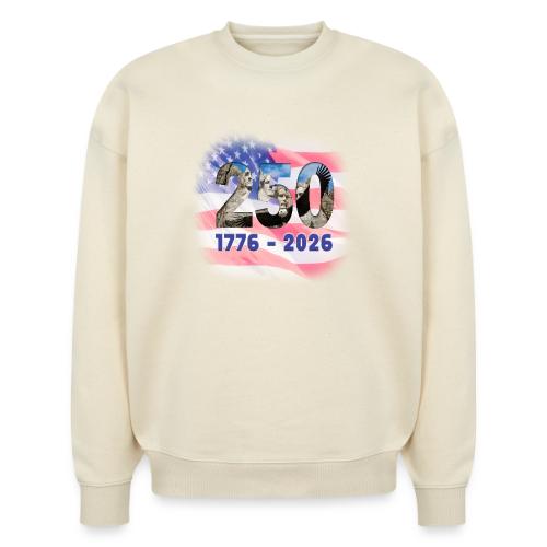 1776 - 2026 | 250 Years USA - Stanley/Stella Radder Unisex Oversized Organic Sweatshirt