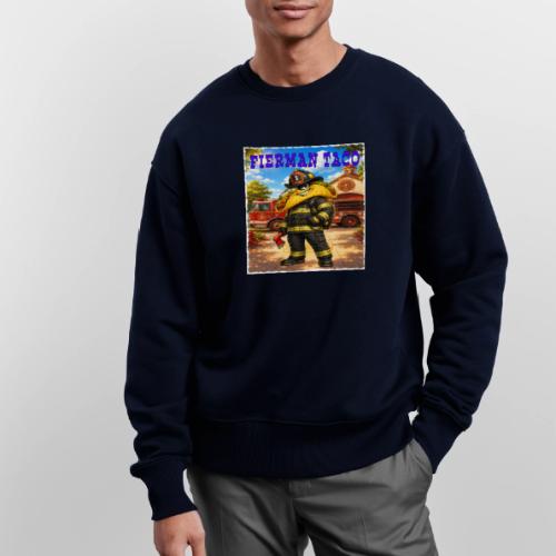 Fireman Taco - Stanley/Stella Radder Unisex Oversized Organic Sweatshirt