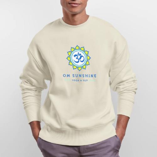 Om Sunshine Yoga transparent back original file - Stanley/Stella Radder Unisex Oversized Organic Sweatshirt