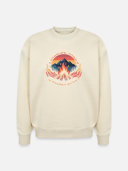 Fireside Tales And Golden Skies - Stanley/Stella Radder Unisex Oversized Organic Sweatshirt -