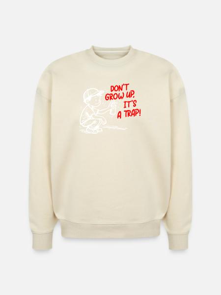 It's a trap - Stanley/Stella Radder Unisex Oversized Organic Sweatshirt -