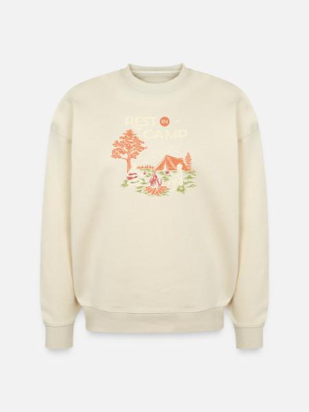 Rest in Camp - Stanley/Stella Radder Unisex Oversized Organic Sweatshirt -