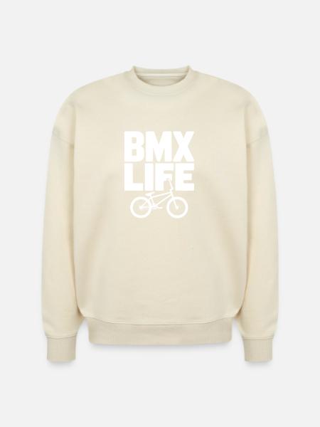 BMX Life - Stanley/Stella Radder Unisex Oversized Organic Sweatshirt -