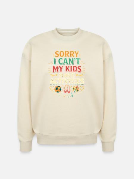 Mom Funny T-shirt Gift - Stanley/Stella Radder Unisex Oversized Organic Sweatshirt -