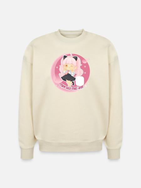 fun_all_the_way - Stanley/Stella Radder Unisex Oversized Organic Sweatshirt -