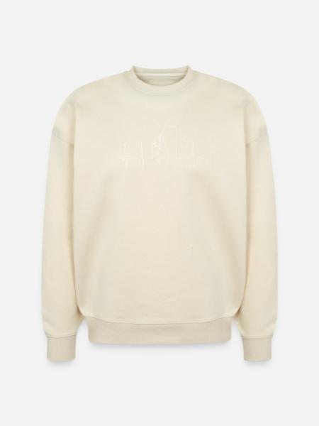 Heartbeat Peak Climber - Stanley/Stella Radder Unisex Oversized Organic Sweatshirt -