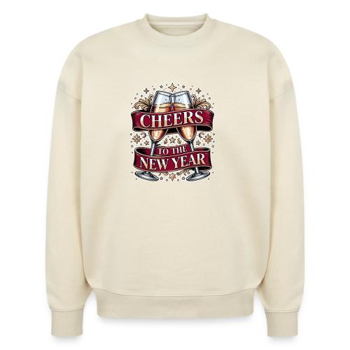 New Year's Champagne T-Shirt - Stanley/Stella Radder Unisex Oversized Organic Sweatshirt