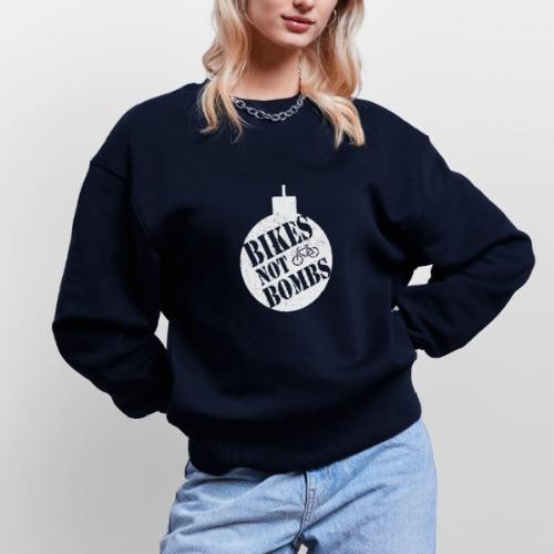 Bikes Not Bombs - Stanley/Stella Radder Unisex Oversized Organic Sweatshirt