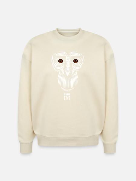 Sad Face - Stanley/Stella Radder Unisex Oversized Organic Sweatshirt -