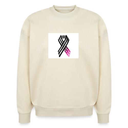 I Only Miss You When I Breathe 2 jpg - Stanley/Stella Radder Unisex Oversized Organic Sweatshirt