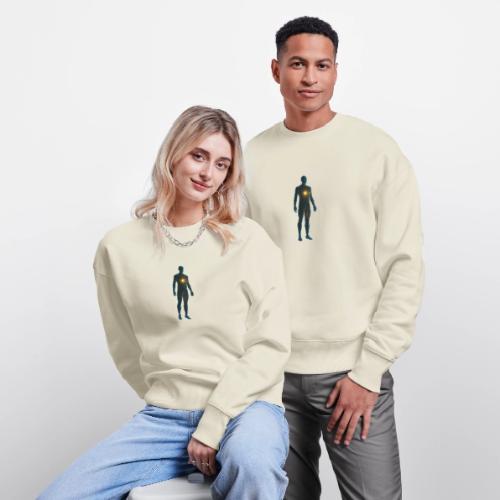 Glowing Chest Personl - Stanley/Stella Radder Unisex Oversized Organic Sweatshirt