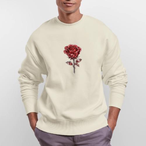 Silver Rose - Stanley/Stella Radder Unisex Oversized Organic Sweatshirt