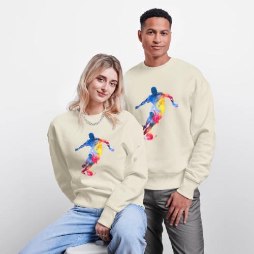 Soccer: Splash Kick - Stanley/Stella Radder Unisex Oversized Organic Sweatshirt