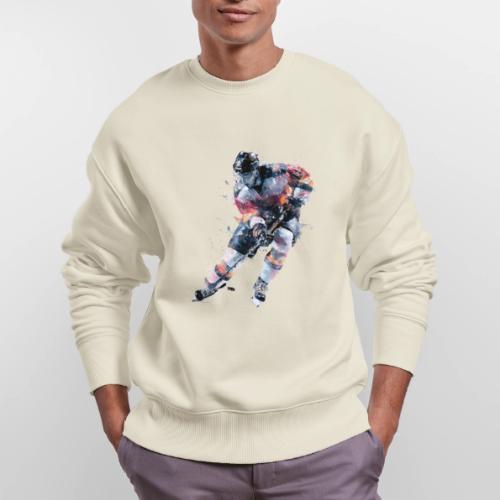 Hockey: Frozen Motion - Stanley/Stella Radder Unisex Oversized Organic Sweatshirt