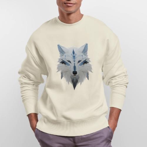 Ivory Grace Wolf - Stanley/Stella Radder Unisex Oversized Organic Sweatshirt