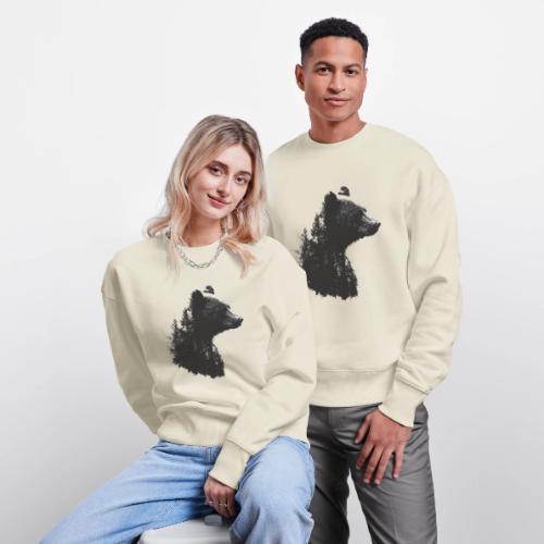 Forest Within the Bear - Stanley/Stella Radder Unisex Oversized Organic Sweatshirt
