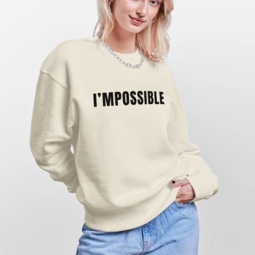 I'MPOSSIBLE - Stanley/Stella Radder Unisex Oversized Organic Sweatshirt