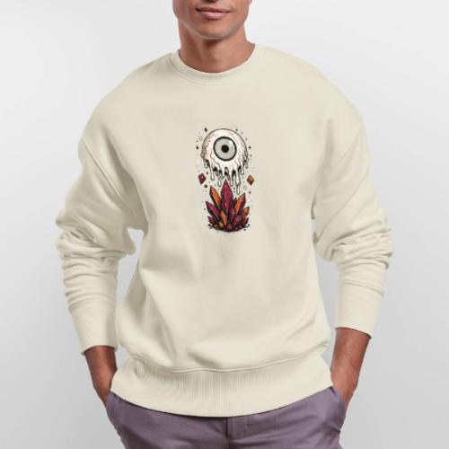 Melting Eyeball - Stanley/Stella Radder Unisex Oversized Organic Sweatshirt