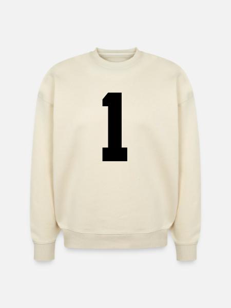 1 - Stanley/Stella Radder Unisex Oversized Organic Sweatshirt - natural raw