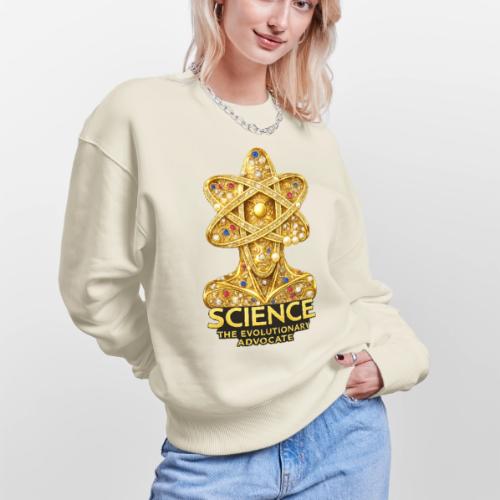 Science the Evolutionary Advocate - Stanley/Stella Radder Unisex Oversized Organic Sweatshirt