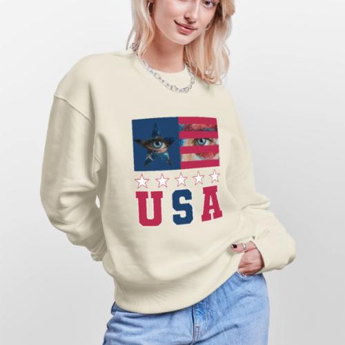 Stars and Vision USA - Stanley/Stella Radder Unisex Oversized Organic Sweatshirt