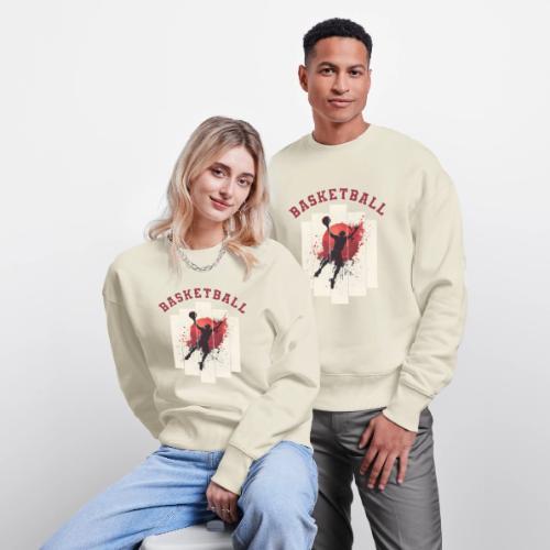 Basketball Energy - Stanley/Stella Radder Unisex Oversized Organic Sweatshirt