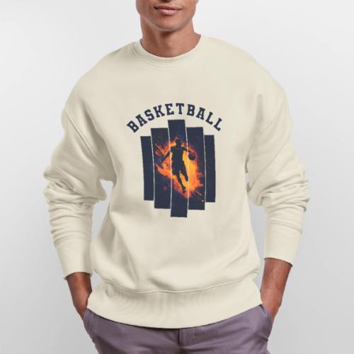 Basketball Power - Stanley/Stella Radder Unisex Oversized Organic Sweatshirt