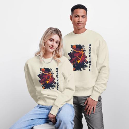 Basketball Charge - Stanley/Stella Radder Unisex Oversized Organic Sweatshirt