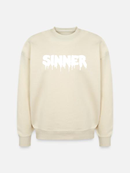 SINNER - Stanley/Stella Radder Unisex Oversized Organic Sweatshirt - natural raw
