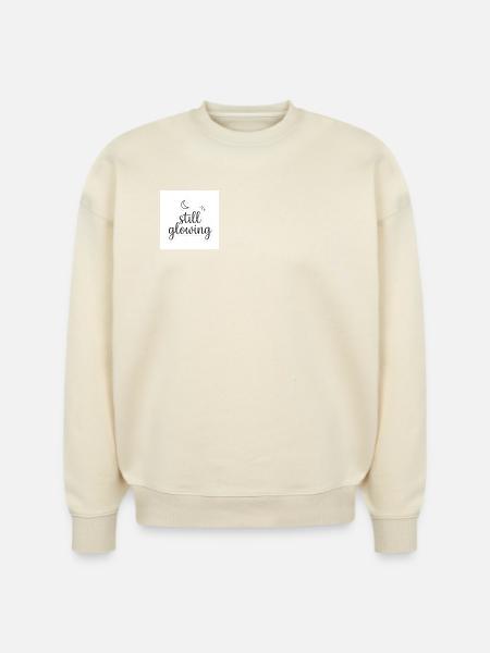 Still Glowing - Stanley/Stella Radder Unisex Oversized Organic Sweatshirt - natural raw