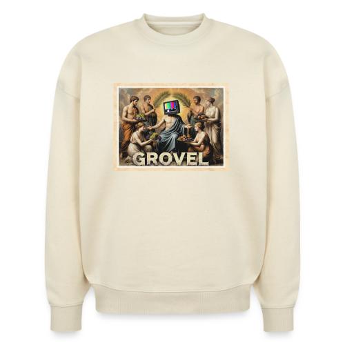 Grovel (on light) - Stanley/Stella Radder Unisex Oversized Organic Sweatshirt