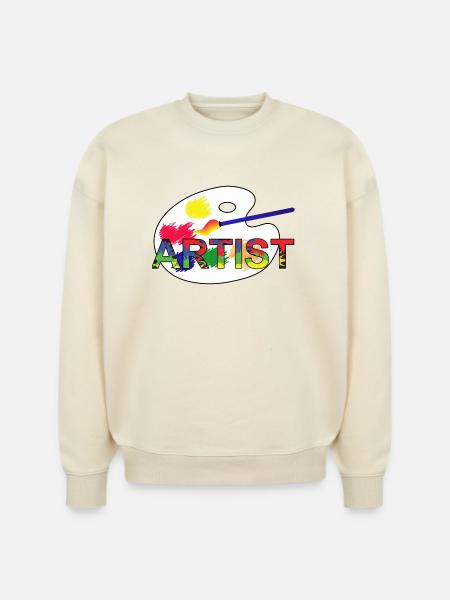 Artist - Stanley/Stella Radder Unisex Oversized Organic Sweatshirt - natural raw