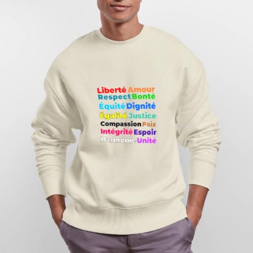 Words of Light - Stanley/Stella Radder Unisex Oversized Organic Sweatshirt