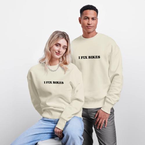 i fix bikes - Stanley/Stella Radder Unisex Oversized Organic Sweatshirt