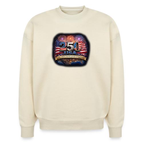 USA 250th Celebration - Stanley/Stella Radder Unisex Oversized Organic Sweatshirt