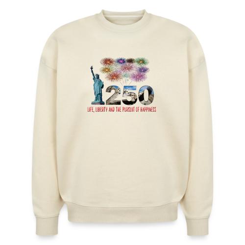 250 Years USA - Stanley/Stella Radder Unisex Oversized Organic Sweatshirt
