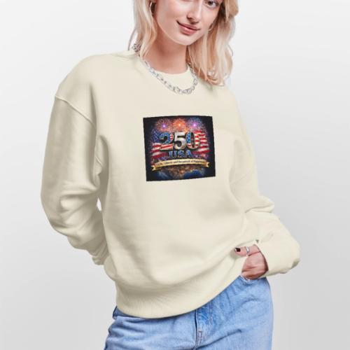 USA 250th Celebration - Stanley/Stella Radder Unisex Oversized Organic Sweatshirt