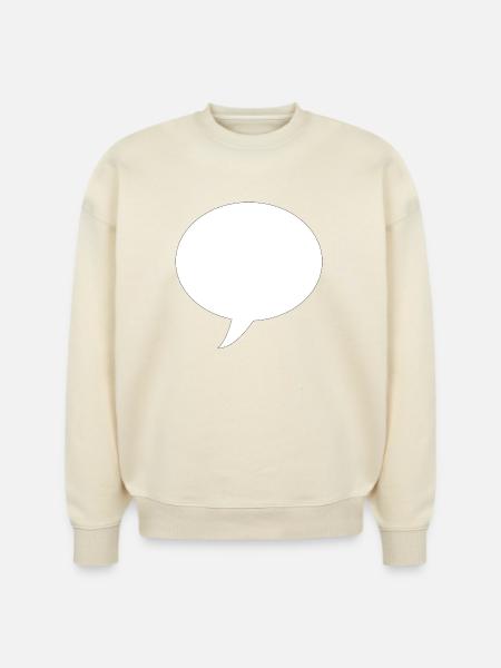 Bubble - Stanley/Stella Radder Unisex Oversized Organic Sweatshirt - natural raw