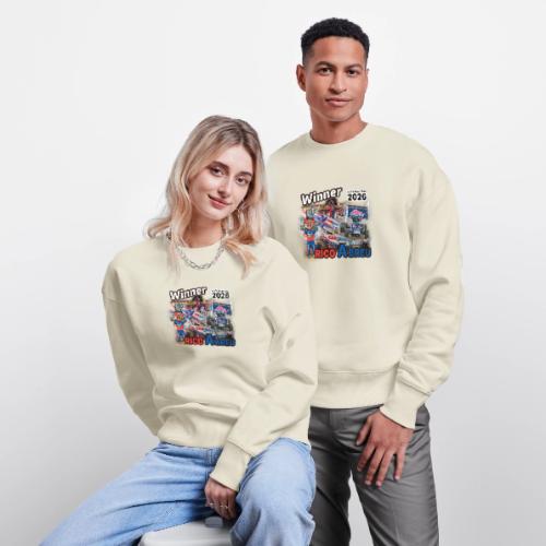 Rico Abreu #LetsRaceTwo Winner - Stanley/Stella Radder Unisex Oversized Organic Sweatshirt