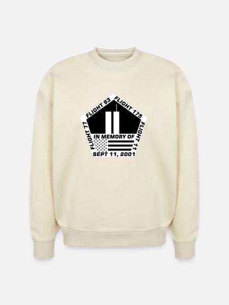 911 - Stanley/Stella Radder Unisex Oversized Organic Sweatshirt - natural raw