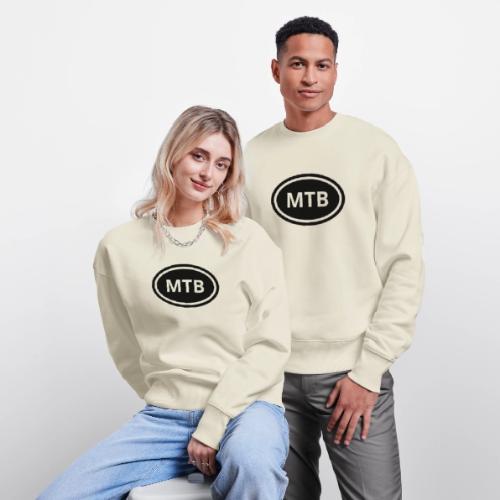 MTB Oval Logo - Stanley/Stella Radder Unisex Oversized Organic Sweatshirt