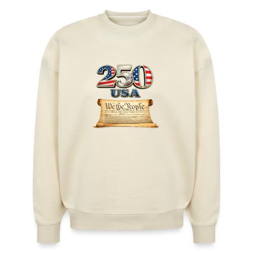 250th anniversary celebration of America - Stanley/Stella Radder Unisex Oversized Organic Sweatshirt