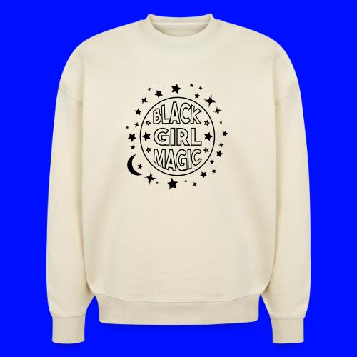 Black girl magic - Stanley/Stella Radder Unisex Oversized Organic Sweatshirt