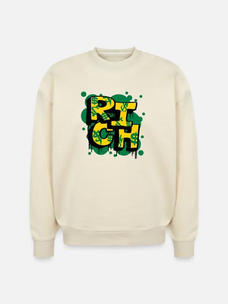 Rich USA - Stanley/Stella Radder Unisex Oversized Organic Sweatshirt - natural raw